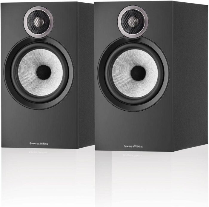 Bowers & Wilkins 606 S3 Bookshelf Speakers – 6.5-Inch 2-Way Stand-Mount Speakers (Pair)