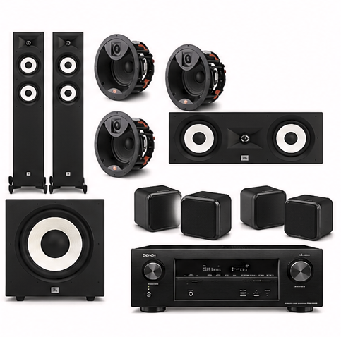 Speaker Craft GC8 5.1.2 Audio In-Ceiling Home Theater Package