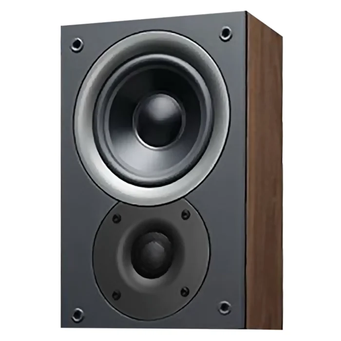 LiYA Maestro 7S Two-Way Bookshelf / Surround Speakers (Pair) – 5″ Mid-Low Driver with Premium Metal-Dome Tweeter