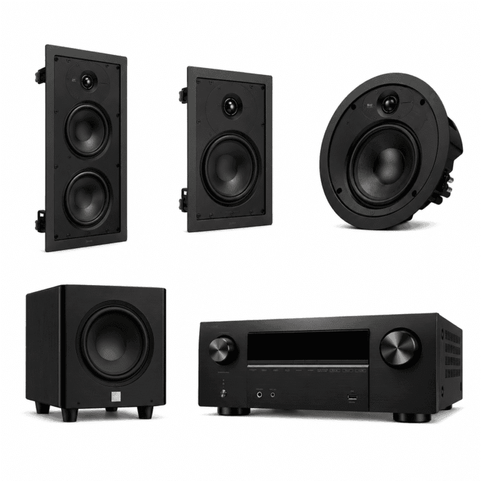 DALI & Denon – In Ceiling Audio Solution 5.1.2 Home Theatre Package