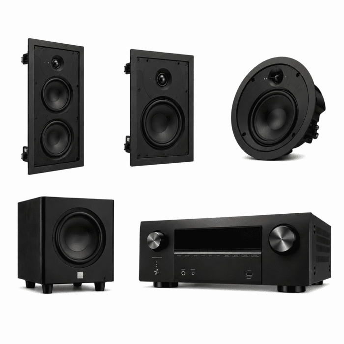 DALI Phantom & Denon 5.1.2 In-Wall / In-Ceiling Architectural Home Theatre Package