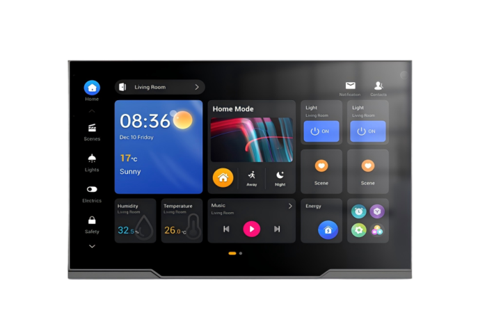 Akubela HyPanel Ultra PH81 Smart Home Control Panel – 10.36″ 2K Touchscreen — view 2